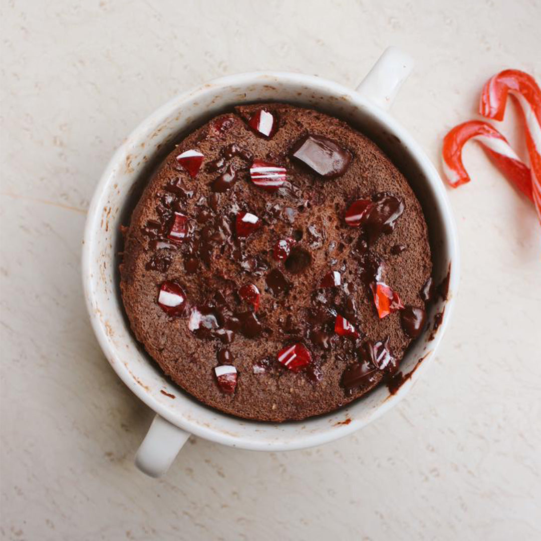 Mugcake navideño