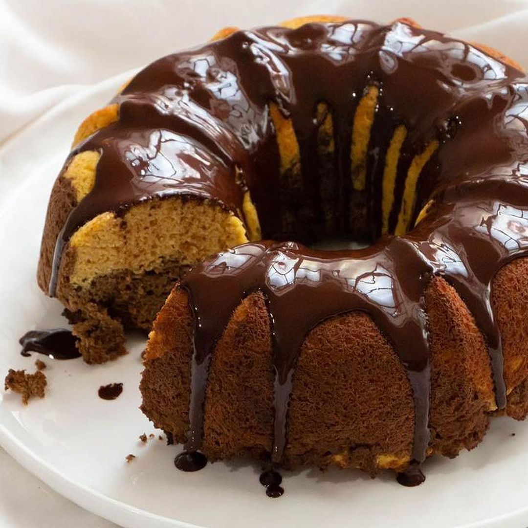 Bundt Cake de Calabaza y Chocolate