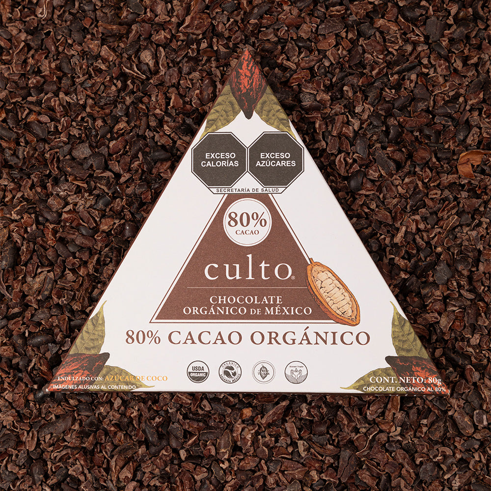80% Chocolate Amargo | 80gr - Culto.life