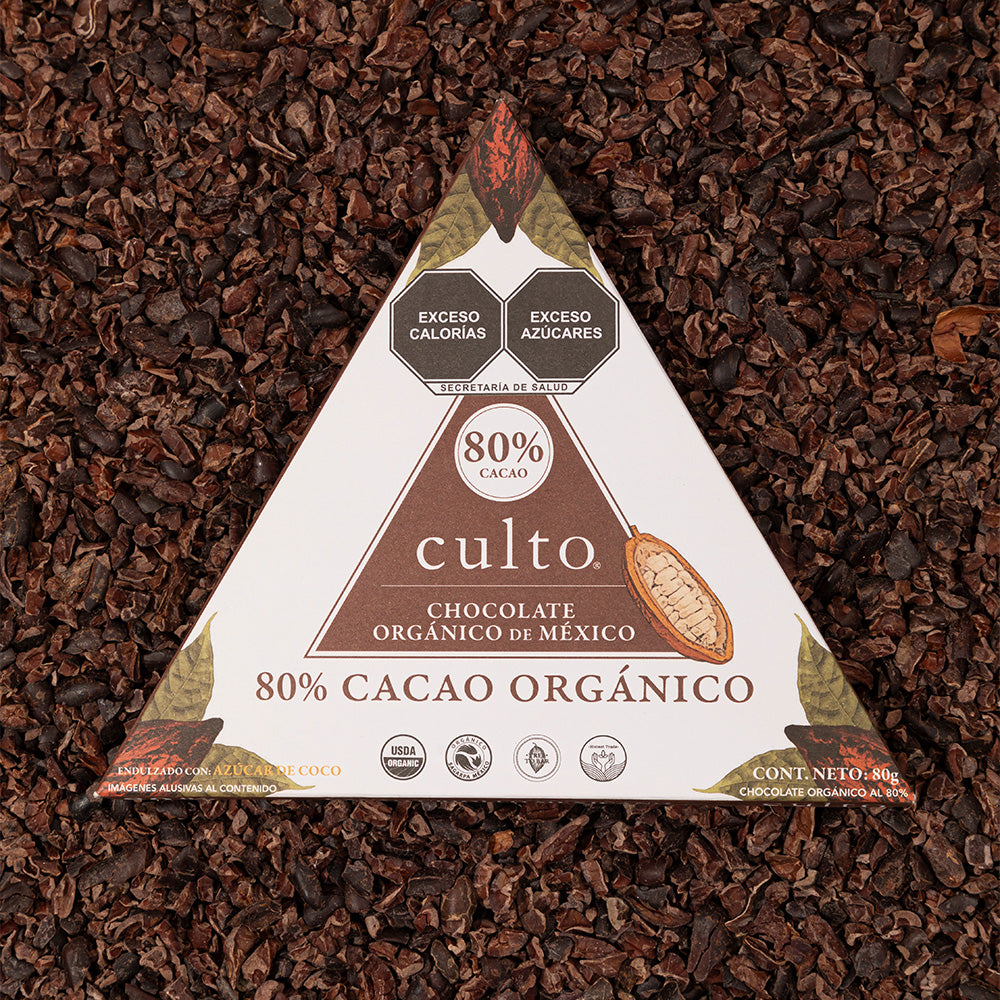 80% Chocolate Amargo de 80gr | 6 Pack - Culto.life