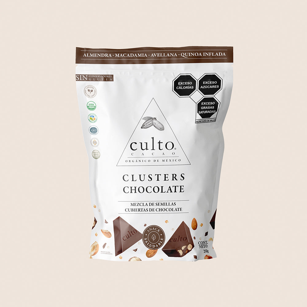 Clusters de Chocolate de 250gr | 6 Pack - Culto.life