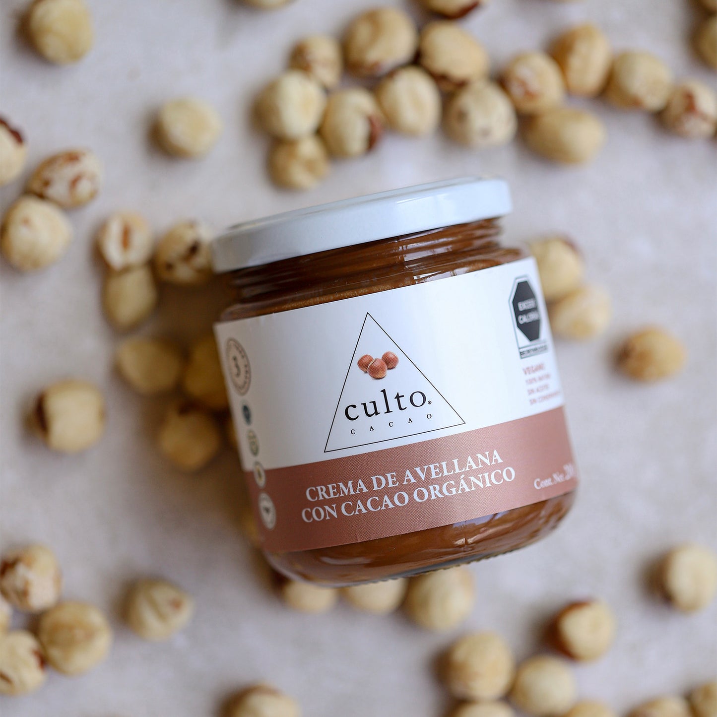Crema de Avellana con cacao orgánico de 200gr | 3 Pack - Culto.life