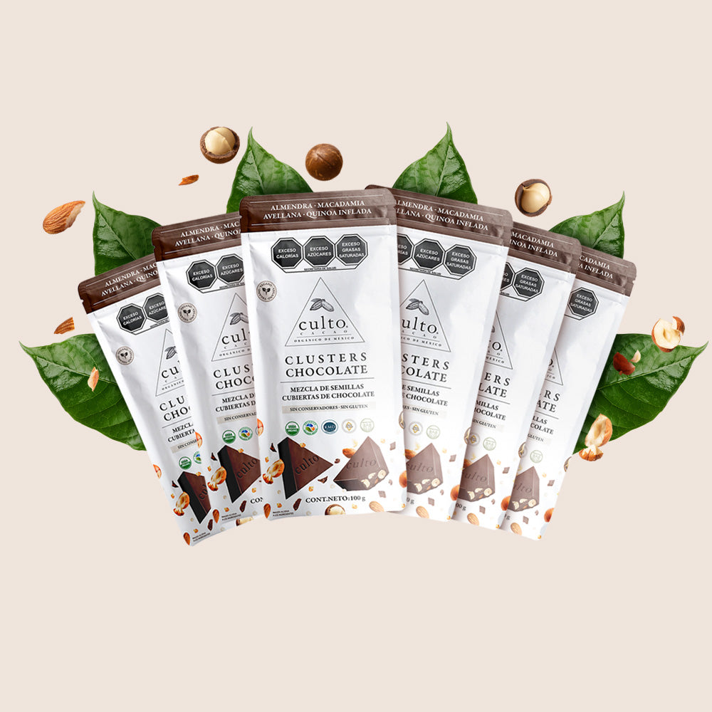 Clusters de Chocolate de 100gr | 6 Pack - Culto.life