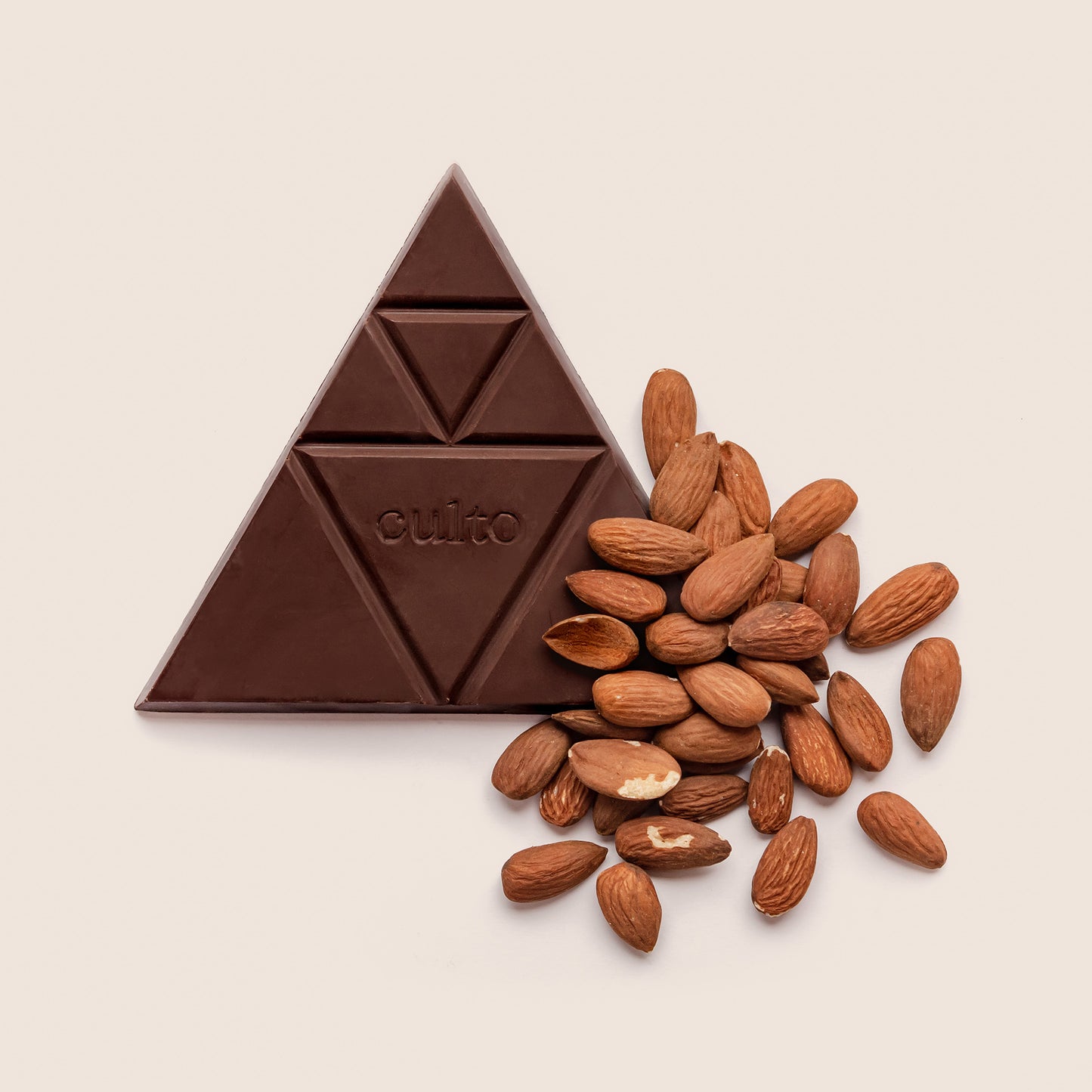 80% Chocolate Amargo con Almendras - Culto.life