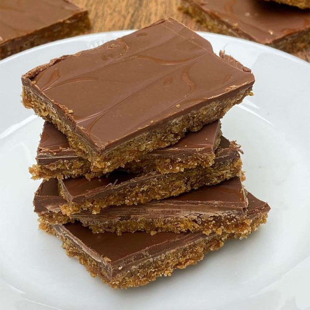 Bars de cereal, peanut butter y chocolate