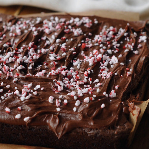 Brownies con menta