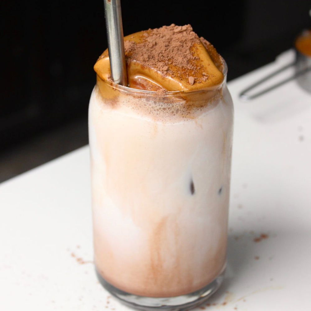 Chocolate Dalgona Latte