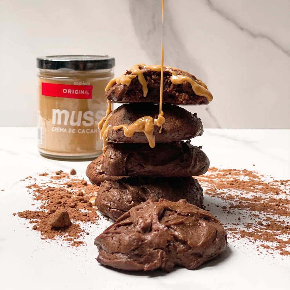 Receta Mussi Galletas de Chocolate con PB
