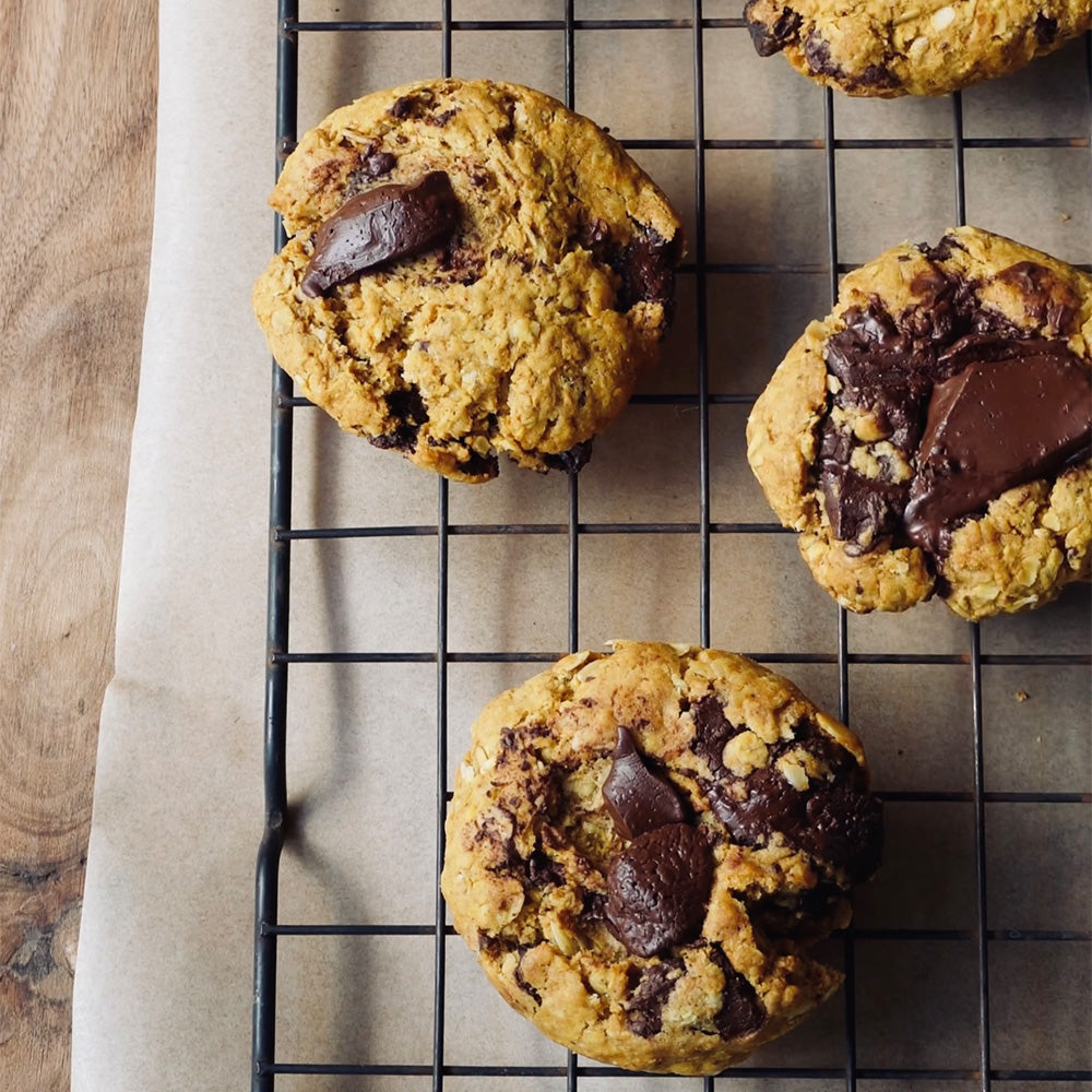 Galletas de calabaza y chocolate Culto.