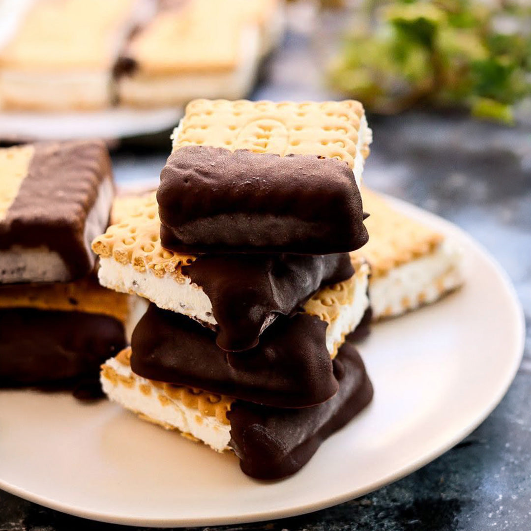 Helado de Galleta con Chocolate