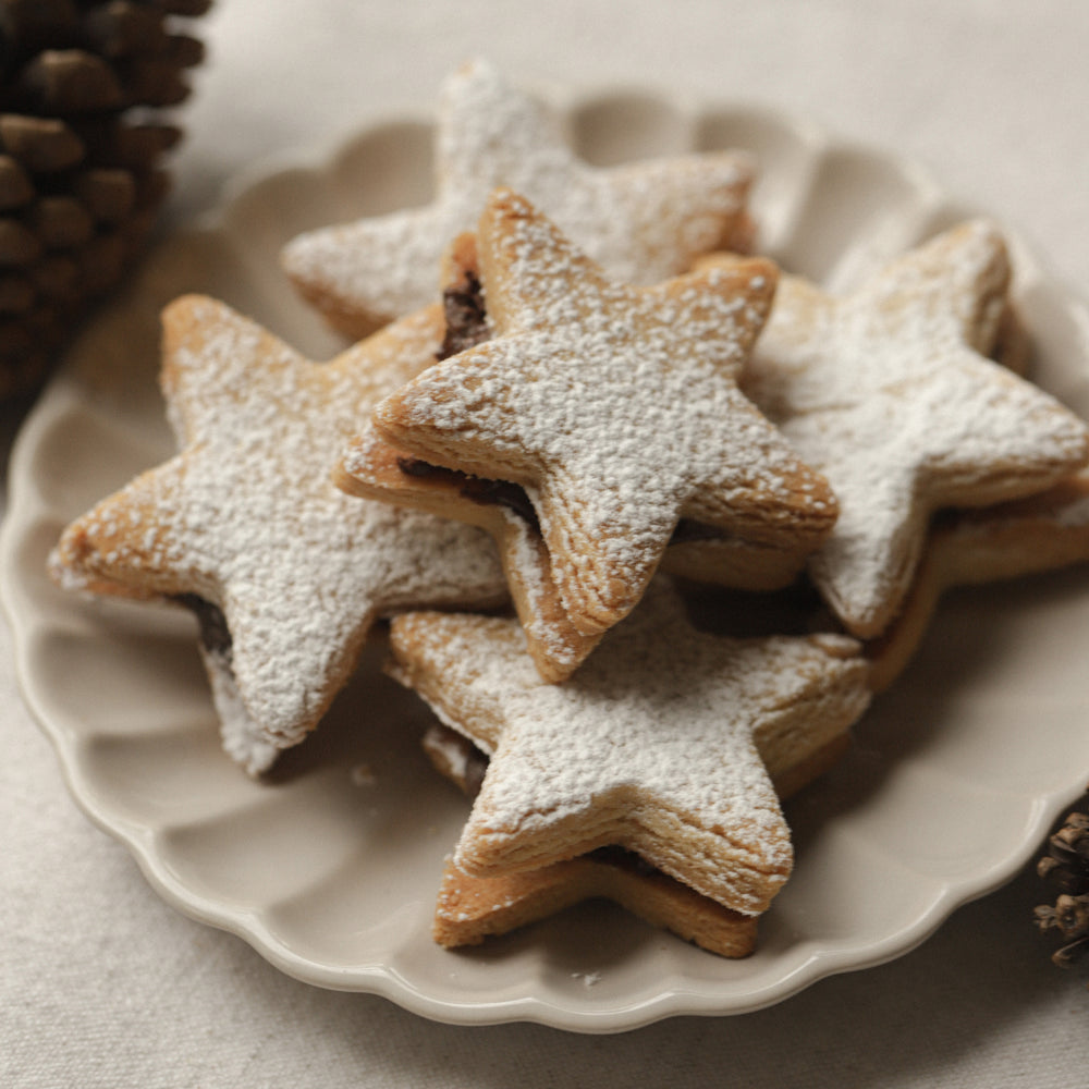 Alfajores de navidad