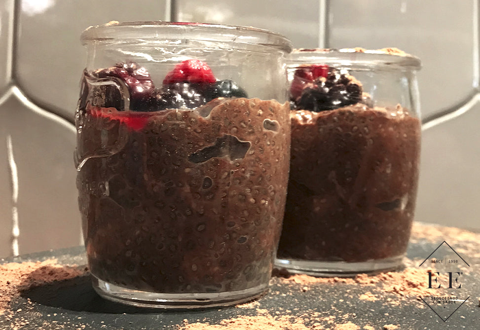 Recetas: Pudín de cacao y chia