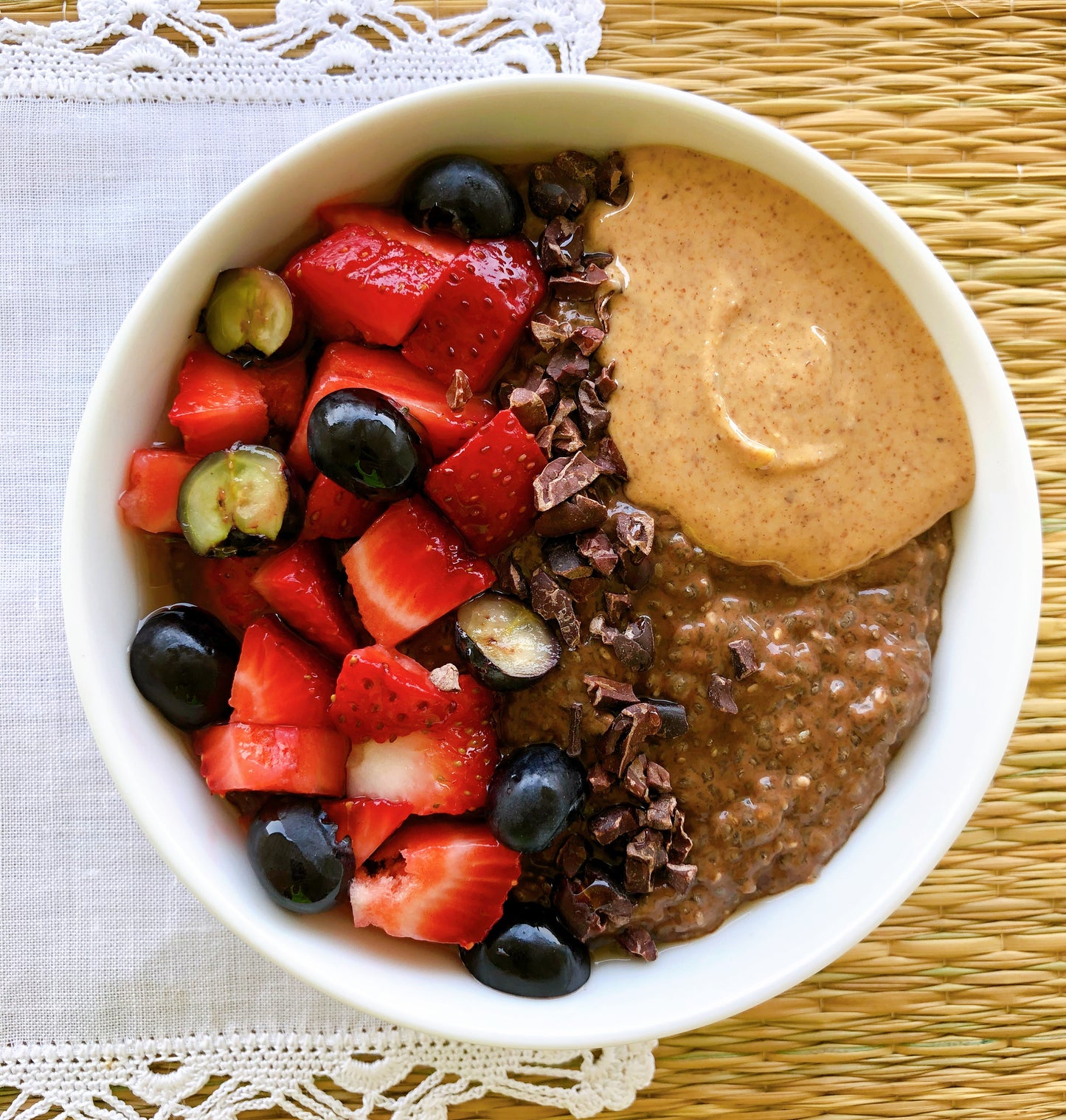 CHIA PUDDING DE CHOCOLATE.