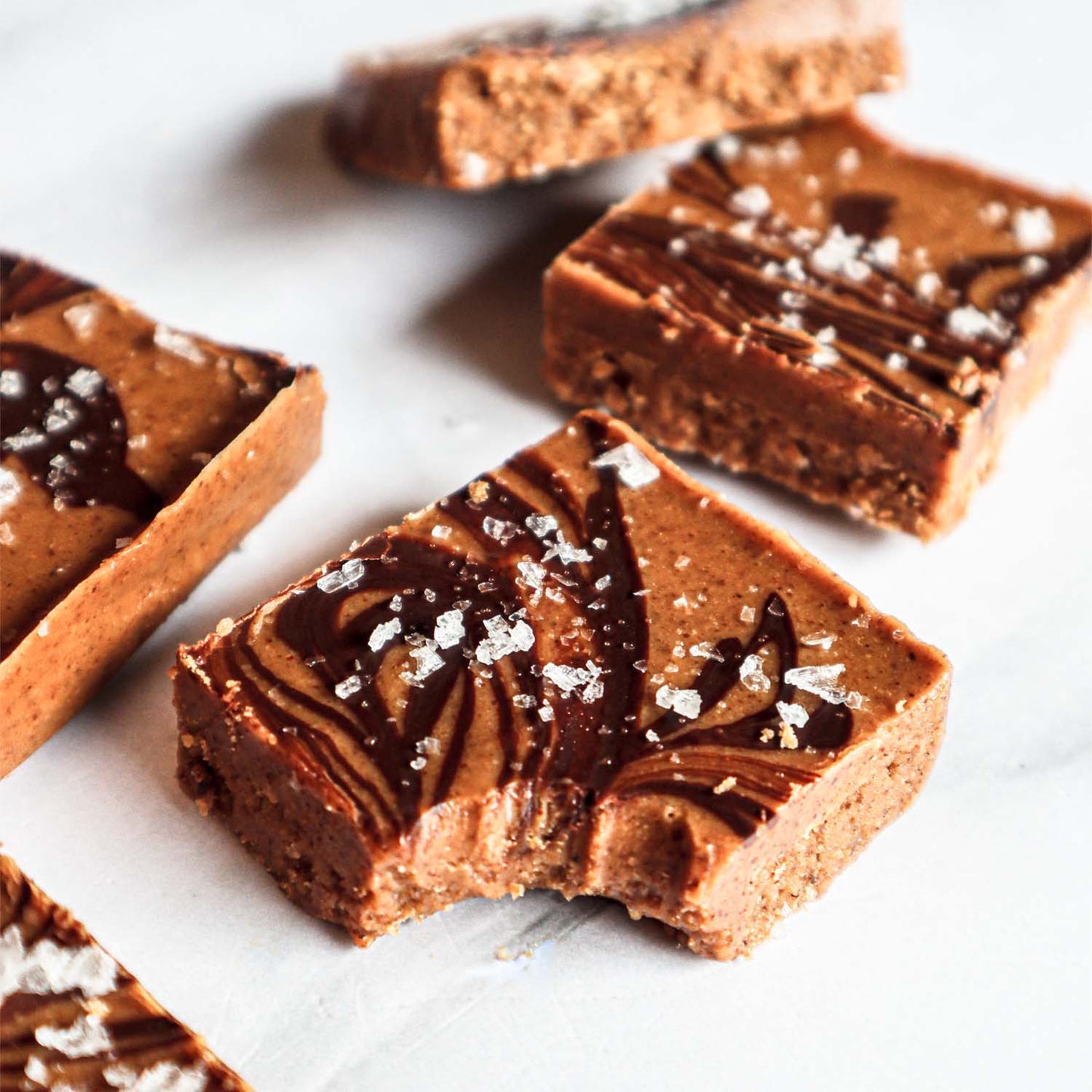 Almond Butter Fudge con Chocolate