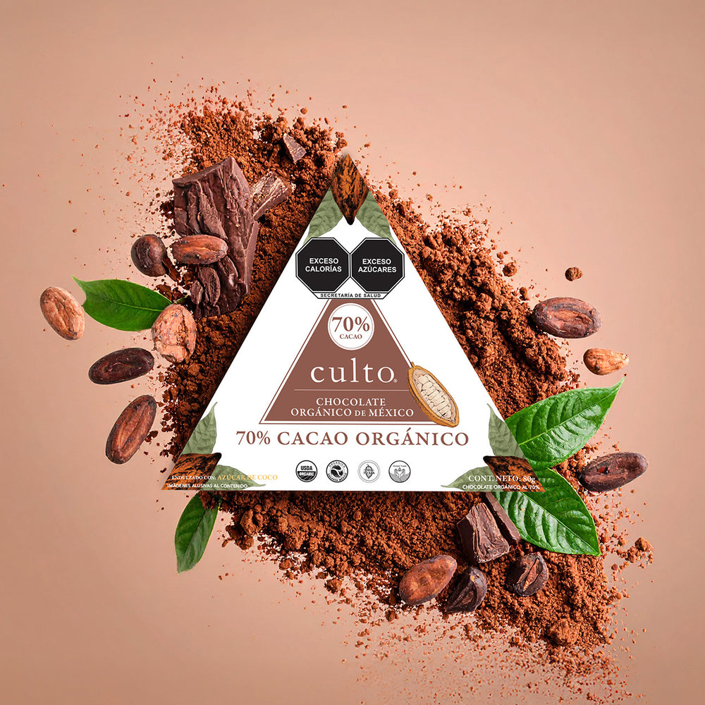 Chocolate Orgánico Culto 70% 80gr