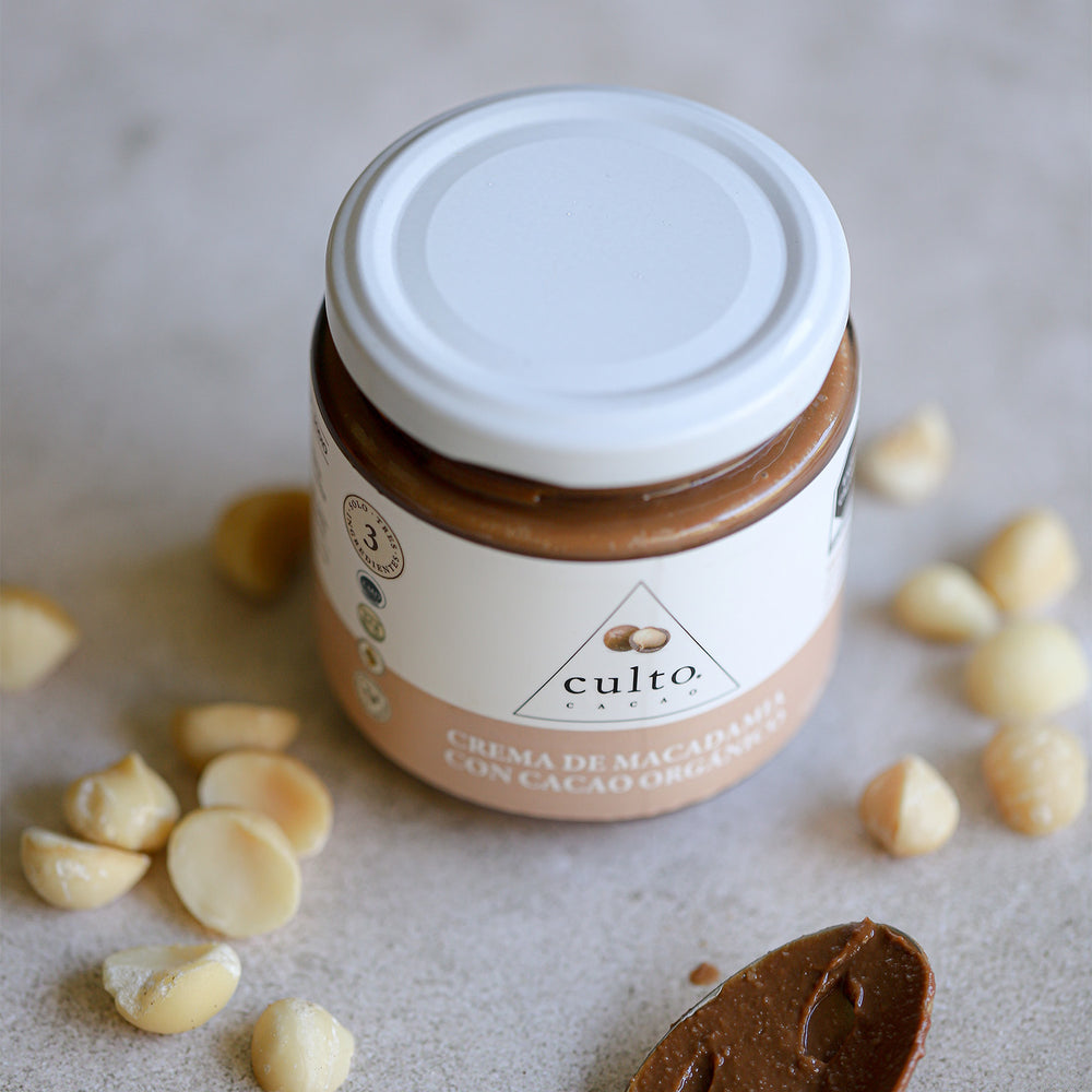 
                      
                        Crema de Macadamia con cacao orgánico | 200gr - Culto.life
                      
                    