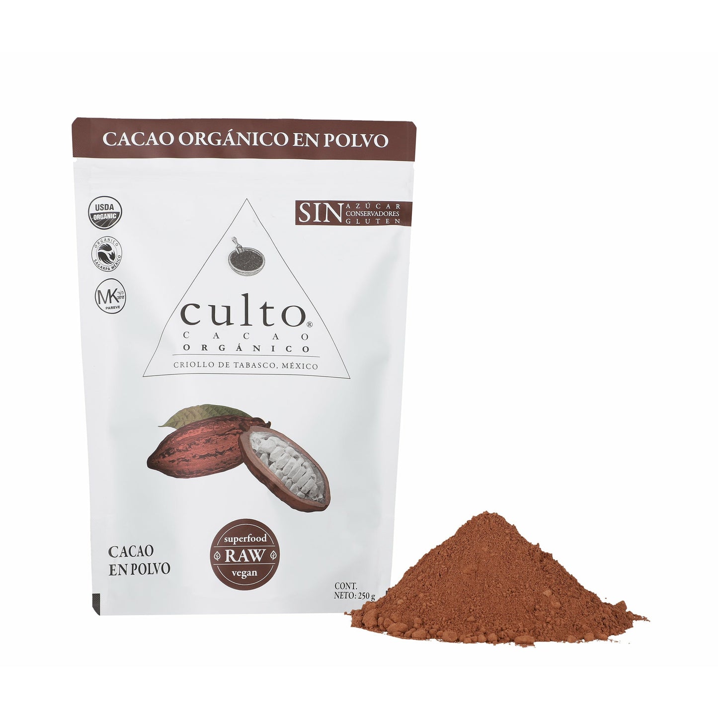 
                  
                    Cacao Orgánico en Polvo - Culto.life
                  
                